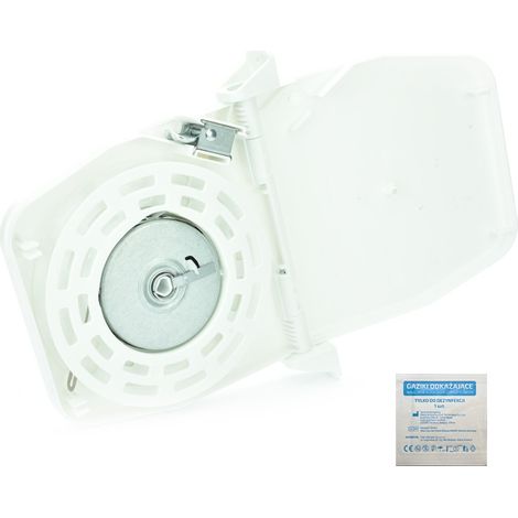 Enrollador de cable basculante, blanco, sin cable, hasta 5 m (1/5)