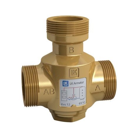 VALVOLA ANTICONDENSA THERMO VAR LK 823 FIL. MASCHIO 1"1/4 Temp. aper. 50°C