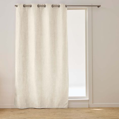 Rideau Isolant Thermique "Isolia" 140x260cm Naturel (1/5)