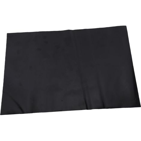 Set di 6 manicotti anti-marciume per pali di recinzione - Autoadesivi, neri, resistenti alle intemperie