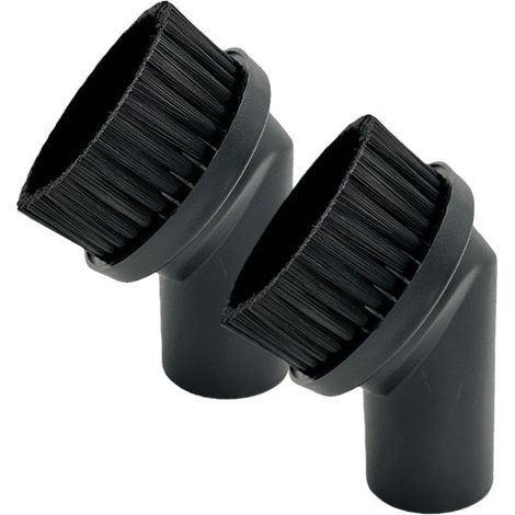 Cepillos redondos para aspiradora (paquete de 2) de 35 mm, compatibles con Philips, AEG, Bosch, Siemens, Miele, Panasonic y Rowenta (compatibles con aspiradoras universales). (1/5)