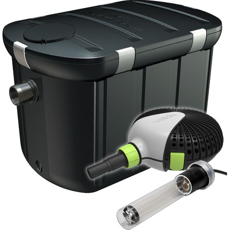 Velda Durchflussfilter Cross-Flow Biofill Set UV-C 18W mit Green Line 5000 (1/5)