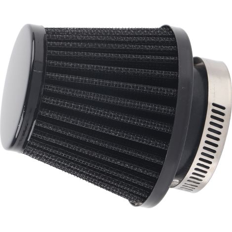 38-mm-Ansaugluftfilter für Offroad-Motorräder, Quads, ATVs und Pitbikes, schwarz, Hochleistungs-Ansaugkit (1/5)