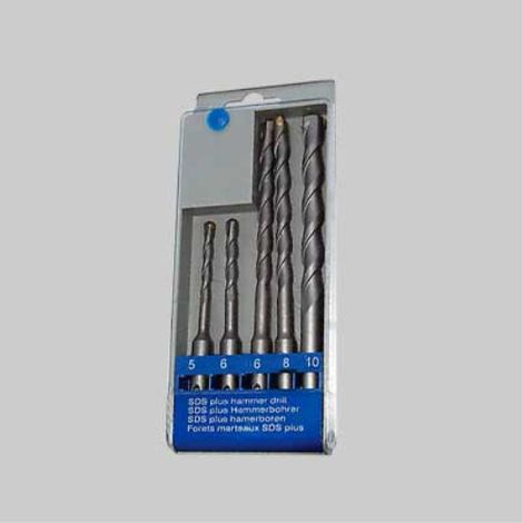 Serie punte sds-plus 5 pezzi - 5÷10 mm (1/2)