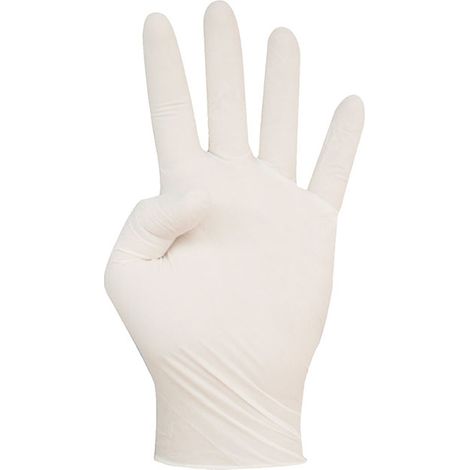 GANT LATEX JETABLE BLANC (1/3)