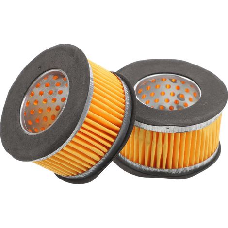 Filtre d'admission pour compresseur d'air 2pcs éléments filtrants papier pompe à air double cylindre pour souffleur ports (1/5)