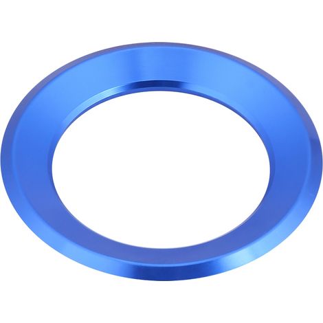 Lenkradring, Lenkradabdeckung aus Aluminiumlegierung (Blau).