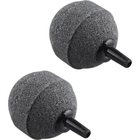 2 Stück 30 mm Luftsprudelsteine für Aquarien und Hydrokulturpumpen (1/4)
