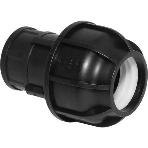 PE-Rohr Gewindeübergang Ø 40 mm x 1 1/4'' IG Übergang Verschraubung PP Polypropylen