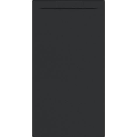 Allibert- Receveur de douche 180X90cm noir mat LUNA (1/5)