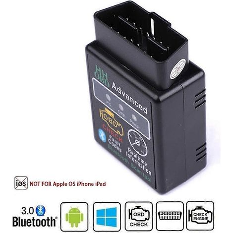 V02H2-1 Bluetooth OBD2 Kfz-Diagnosescanner mit automatischer Erkennung