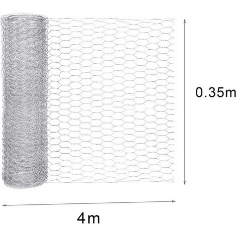 Grillage métallique galvanisé hexagonal, grillage métallique léger : projets de bricolage pour la maison et le jardin. (1/5)