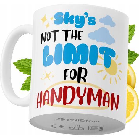 Lustige Kaffeetasse mit witzigem Textdesign – ideal für Heimwerker, Geburtstage, Namenstage und Feiertage. Hochwertige Tasse für besondere Anlässe, ob zu Hause, im Büro oder bei der Arbeit. Farbe: Wei (1/5)