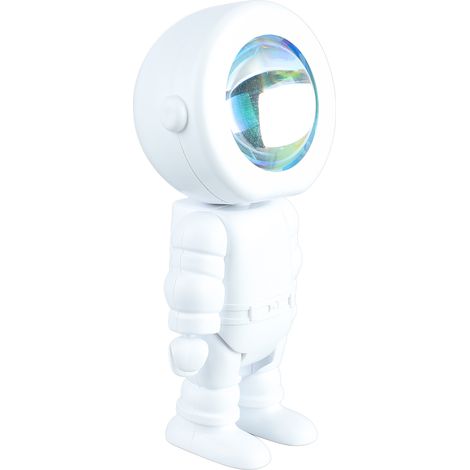 Projecteur de soleil éternel, Créateur de coucher de soleil arc-en-ciel, Mini robot jouet, Jouet d'astronaute, Lampe LED rechargeable à 7 couleurs changeantes (1/5)