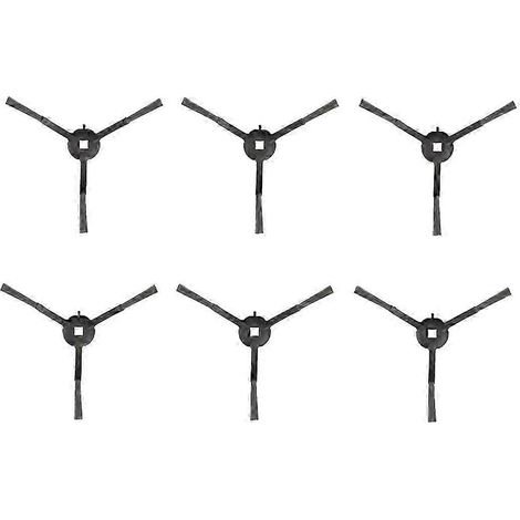 Lot de 6 brosses latérales pour nettoyeur Dreame Mova M1 / Trouvère M1, pièces de rechange, édition 0710 (1/4)