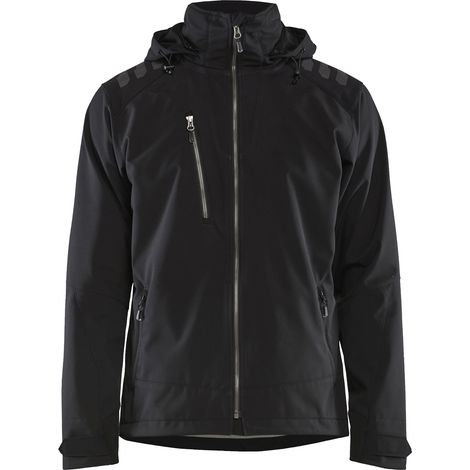 Chaqueta de trabajo softshell stretch 2D 4749 - Negro 4XL