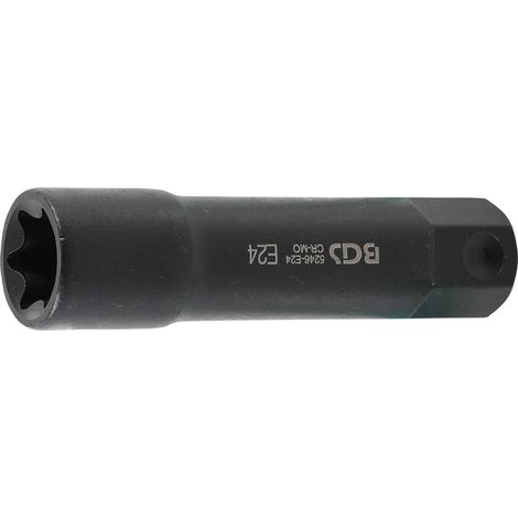 Llave de vaso bgs technic perfil e 22 mm largo 100 mm (1/2)