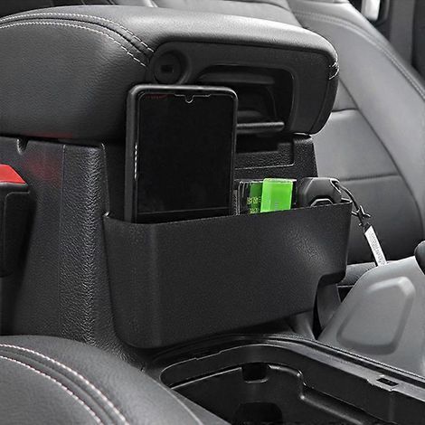 Front Center Console Armrest Storage Box (1 piece) for Jeep Wrangler JL JLU 2018-2020-2021 - Car Accessories (1/5)