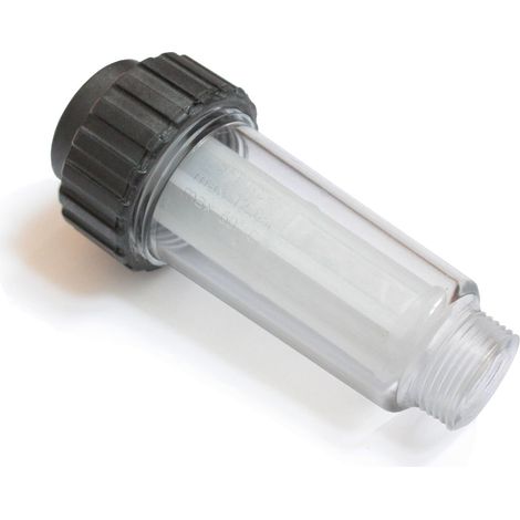 Wasserfilter für Hochdruckreiniger, Gartenpumpe, Gartenbewässerung, Wohnmobil 3/4"-Anschluss Kompatibel mit Kärcher 4.730-059.0, 47300590, 4.730-059 (1 Filter, ohne Adapter) (1/5)