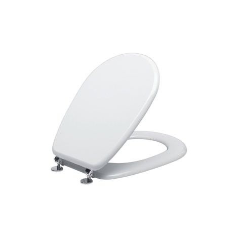 Sedile Copriwater WC in legno MDF bianco per Ideal Standard modello Liuto (1/3)