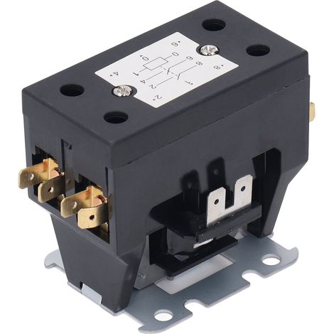 Contacteur CA bipolaire universel robuste 32 A 220 V pour compresseur de condenseur de climatiseur (1/5)