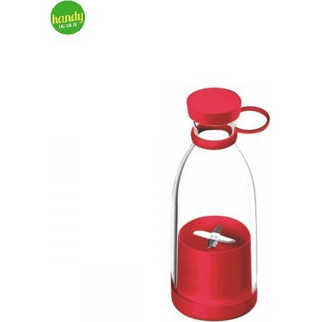 Mini Frullatore Handy 380ml USB Rosso