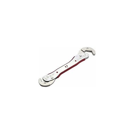 Clé à griffes, clé magique réglable de 9 à 45 mm, outil ménager universel multifonctionnel antidérapant à double tête en acier inoxydable, clé à griffes à outil rapide (1/5)