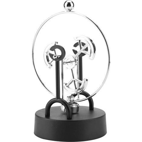 Bougeoir électronique à mouvement perpétuel, art cinétique oscillant, décoration artisanale (C203) (1/5)