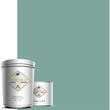 Peinture résine époxy 0,75L MAT 10m² Vert Céladon Icône