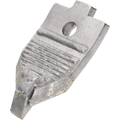 Punta de cultivador 240 x 120 x 10 mm curvada 1 orificio v谩lida para Kerner UNIVERSAL 92281CN