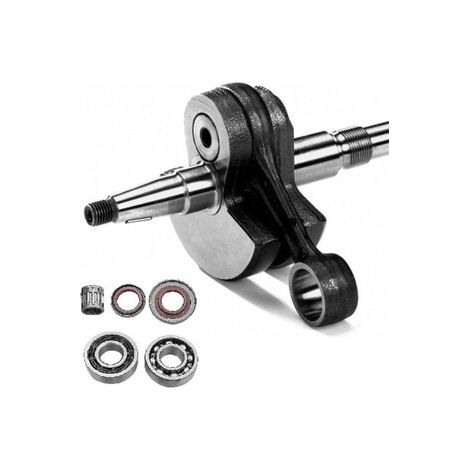 Vilebrequin compatible Stihl MS341 et MS361 – Bielle et roulements – Avec joints SPI – Réf 1135 030 0400