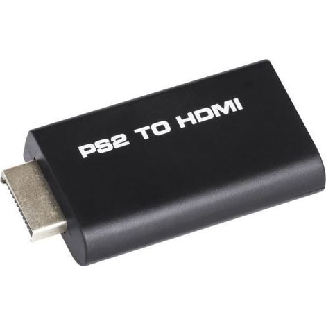 Convertisseur PS2 vers HDMI - Xcool-art - Sortie HDMI numérique - Jack 3,5 mm audio - 480i/480p/576i (1/4)
