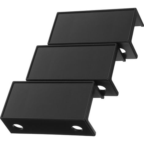 Noir Support pour Ordinateur en Plastique Portable sous Bureau (1/5)