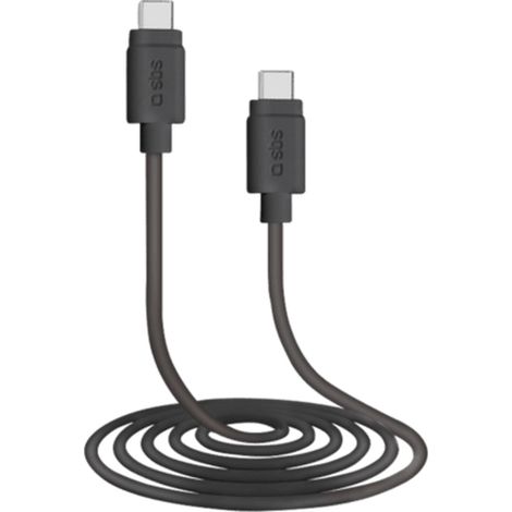 SBS TECABLETCC20K USB Kabel USB 2.0 1,5 m USB C Schwarz