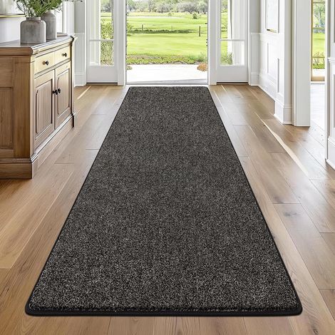 Tapis Couloir Long Antidérapant 80 x 240 cm Tapis Cuisine Lavable en Machine Tapis de Couloir Passage Facile à Nettoyer Doux Epais Paillasson Interieur Entree pour Cuisine, Couloir, Buanderie (1/5)