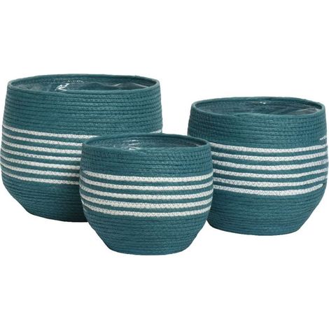 Cesta 30X28 H Cm Colore Blu - Grande (1/2)