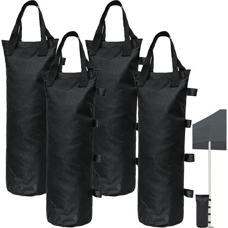 Gewichtssäcke – 4er-Set – 800D Oxford-Gewebe – Befestigung – Für Pavillons und Sonnenschirme – 50 x 20 cm (1/5)
