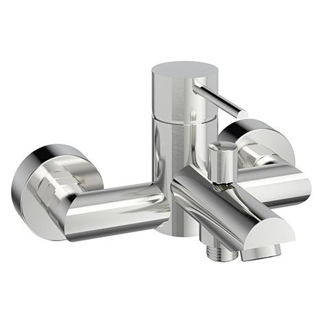 Grifo monomando de baño-ducha - Mamma Mia - Ramón Soler - Acabado: Acero inox (1/2)