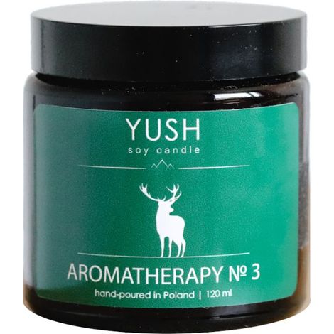 Aromatherapie Nr. 3 – Sojakerze Orange-Patchouli-Ylang-Ylang – 120 ml (1/4)