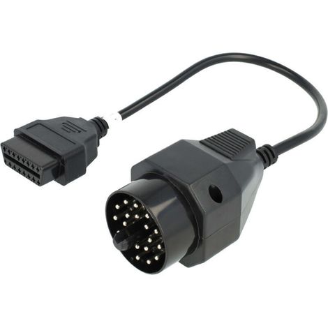 Edibas 20-poliges auf 16-poliges Adapterkabel für BMW OBD-Diagnosegeräte, geeignet für ältere Modelle und kompatibel mit BMW 1982-2002