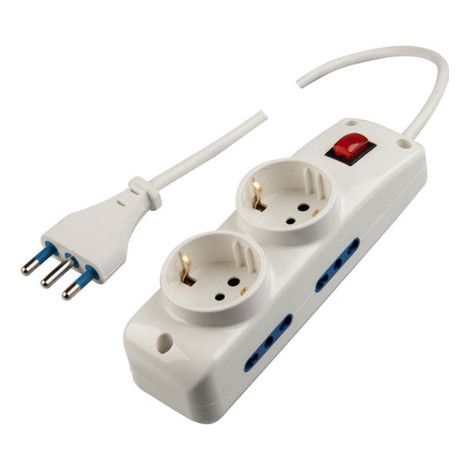 Poly Pool PRO535XL multiprise 4 sortie(s) CA Intérieure Blanc