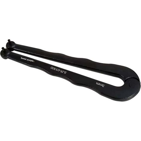 Llave de vaso redonda ajustable, llave para amoladora angular, gancho eléctrico de doble husillo en T multiusos rápido y fácil, llave plana para tapón de aceite (llave de 3 mm) (1/5)
