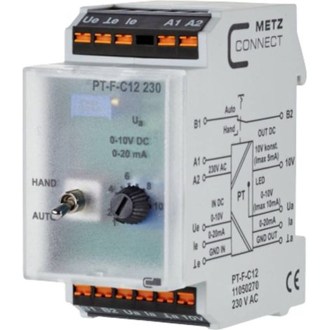 Metz Connect PT-F-C12 230 V AC 11050270 Convertitore di segnale 1 pz.