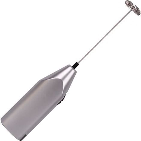 Batteur - fouet,Batteur à œufs électrique, mélangeur pour boisson au lait, café, batteur à œufs, mousseur, Mini - Silver[F367]