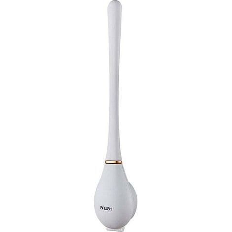 Enowelir Spazzolino da WC universale in silicone di ricambio per la pulizia del bagno (1/4)