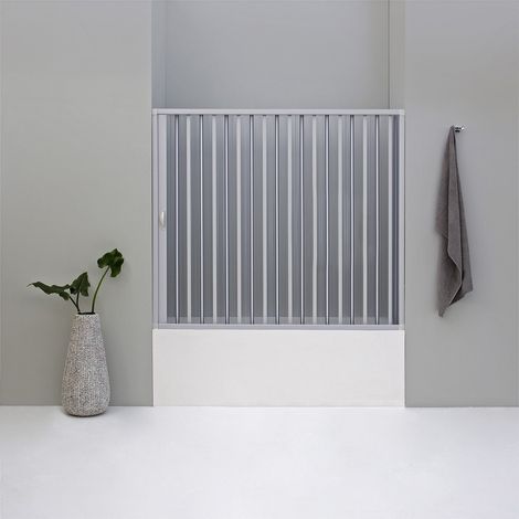PORTA VASCA SPACE NICCHIA DA 140 A 150 CM A SOFFIETTO IN PVC (1/5)
