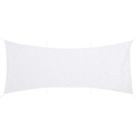 Rete mimetica vidaXL con borsa portaoggetti 627x290 cm bianca