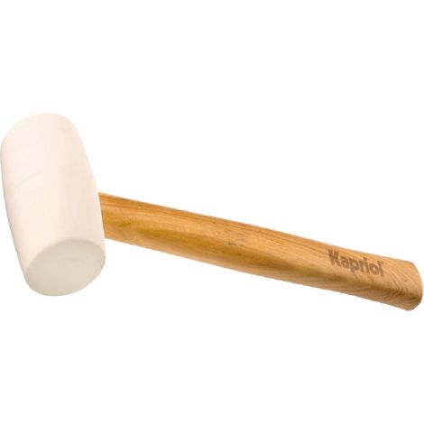 Mazzuola gomma manico legno Kapriol 500gr