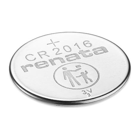Renata / Swatch Group - Pile bouton lithium blister CR2016 RENATA 3V 90mAh (1/2)
