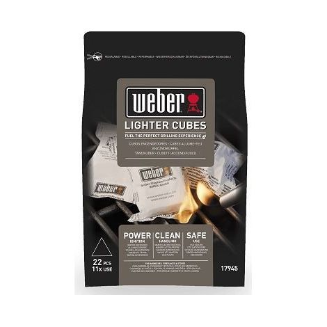 CUBETTI ACCENDI FUOCO WEBER STANDARD